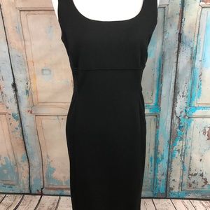 New York & Company Black Sheath Dress Size 6